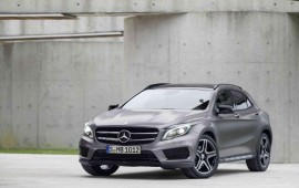 2015 Mercedes-Benz presents a new compact crossover 