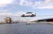 Watch the Jaguar XF’s Record-Breaking High-Wire Car Stunt