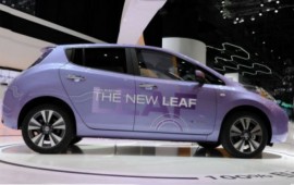 This year we will meet the new Nissan Leaf SL 