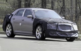 Spy photos of the new Chrysler 300