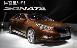 Hyundai Sonata at the New York show 