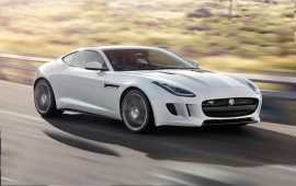 Jaguar F-Type coupe of 2015 model year