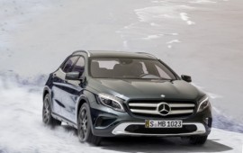 The 2015 Mercedes GLA comes with 208 horsepower and the 4Matic all-wheel-drive system