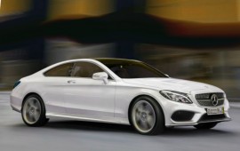 Mercedes C-class coupe for the 2016 model year