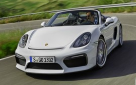 2016 Porsche Boxster Spyder Driven! 