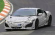 Spy photos of the newest Acura NSX for the 2016 model year 