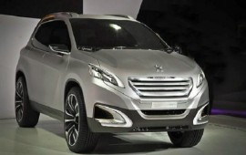 Peugeot shows a new crossover concept 