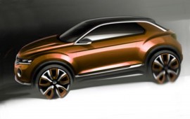 Volkswagen plans to show its T-Roc concept 