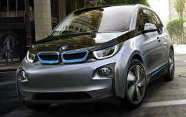 BMW gives an ad of its i3