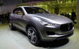 First shots of the new Maserati Levante