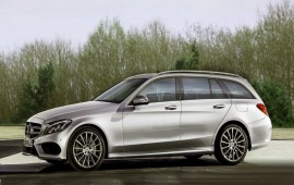 The new Mercedes C-class wagon