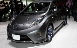 The sales record of Nissan with its latest Leaf EV on the European auto market 