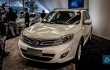 The Chinese auto manufacturer presents its crossover in Detroit