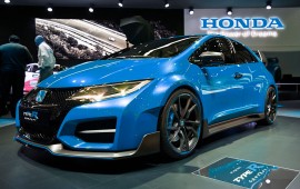 The Honda engineers have presented the Civic R type for the European market