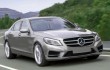 The Mercedes E-class prototype of 2017 model year