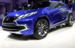 A teaser of the new Mitsubishi crossover concept 