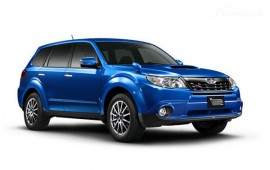 Subaru presents the Forester tS STI for the local auto market 