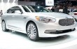 The Kia K900 is presented at the show in Los Angeles