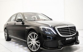 Mercedes S-class tuned by Brabus