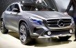 Mercedes-Benz showed the compact crossover GLA