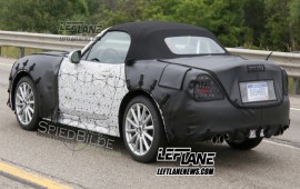 Spied Fiat 124 Spider Abarth