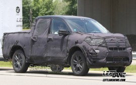 Spied: 2016 Honda Ridgeline