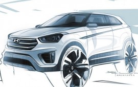 Hyundai previews entry-level Creta crossover