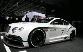 Bentley Continental GT3 Racer will probably be over 2000 Pounds Lighter than the Street Version