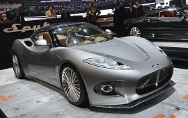 Spyker files for financial restructuring