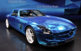 Mercedes SLS hold a new record for electric cars