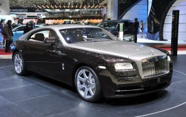 Rolls-Royce will show its Wraith Drophead coupe in 2015