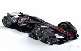 McLaren reveals F1 concept car