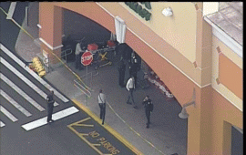 Cops Armored car driver shot in head at Florida grocery store