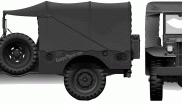 Dodge WC-51 Ton 4X4 Weapons Carrier