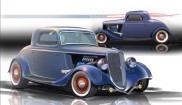 Ford 3 window coupe