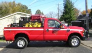 Ford F-750 Pierce pumper