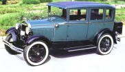 Ford Model A town sedan