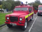 Land Rover Fire Pump