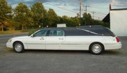 Lincoln Continental Town Car hearse