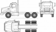 Mack GU813 Granite Axle-Back