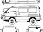 Mitsubishi Delica Exceed 4WD