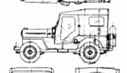 Mitsubishi Jeep CJ3B-J3